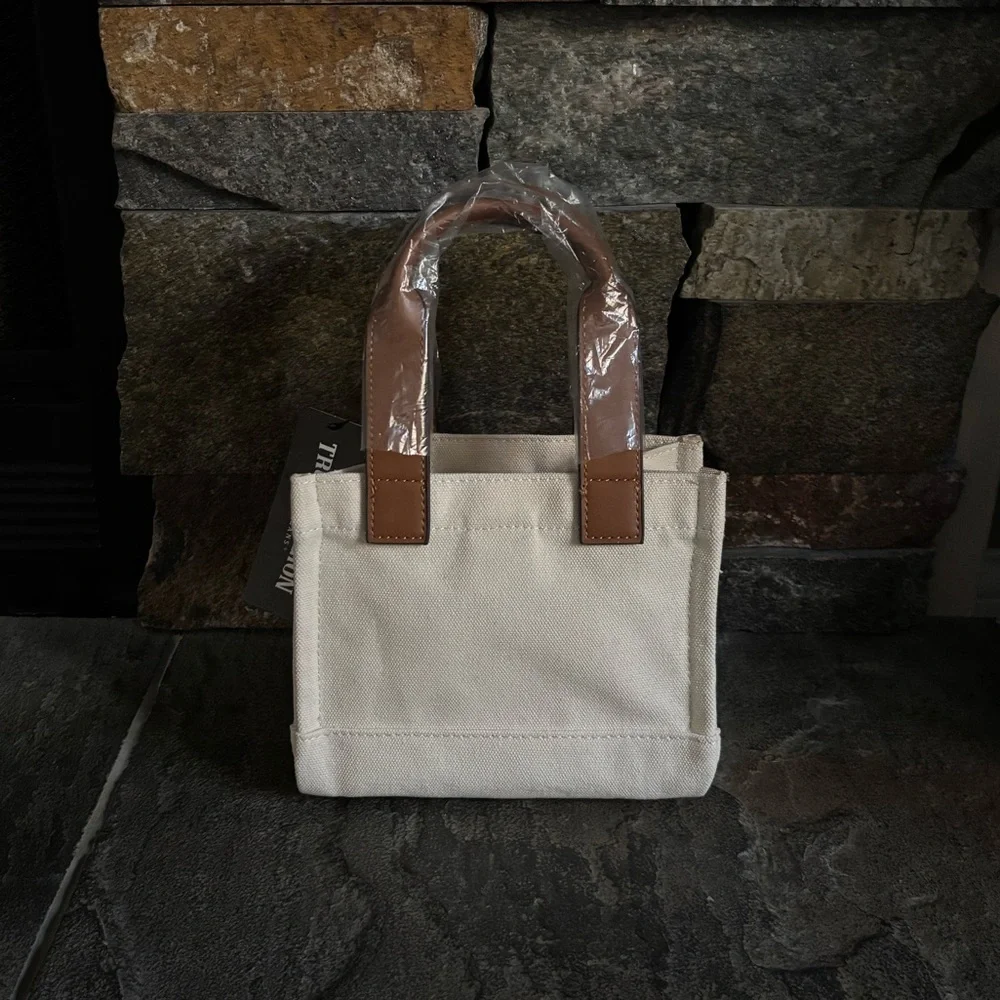 NWT True Religion Mini Tote Bag - Picture 2 of 10